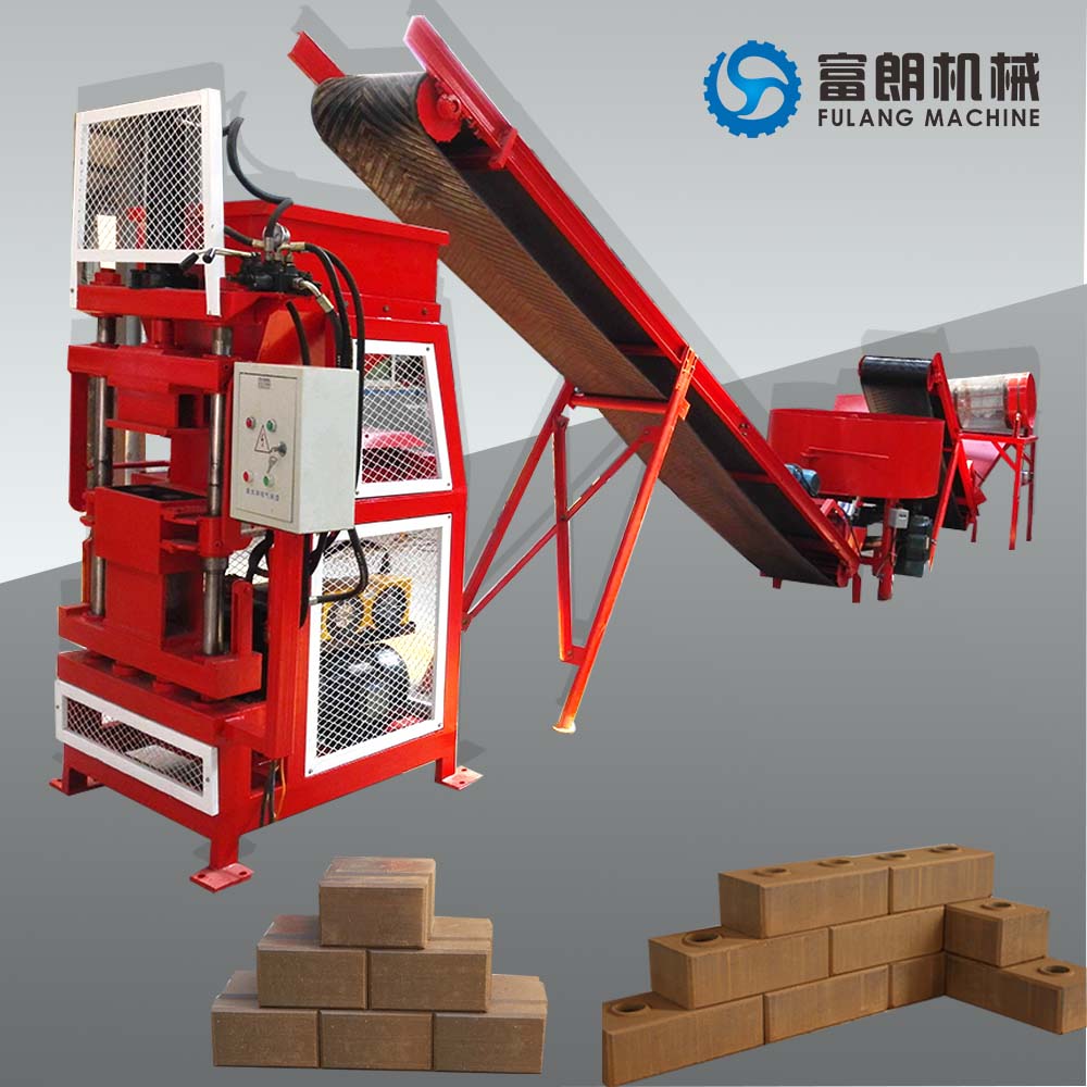 Automatic Interlocking brick machine