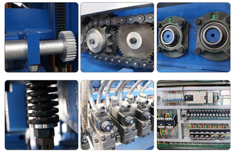 QTF10-15 block machine details show