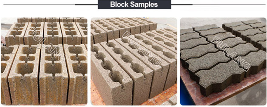 block machine installation abroad samples