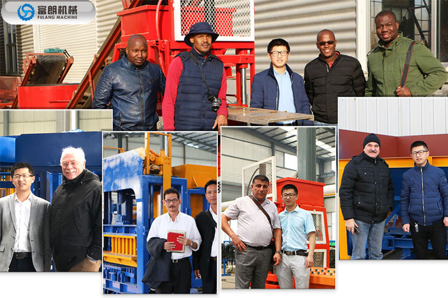 customers for eco compressed block machine