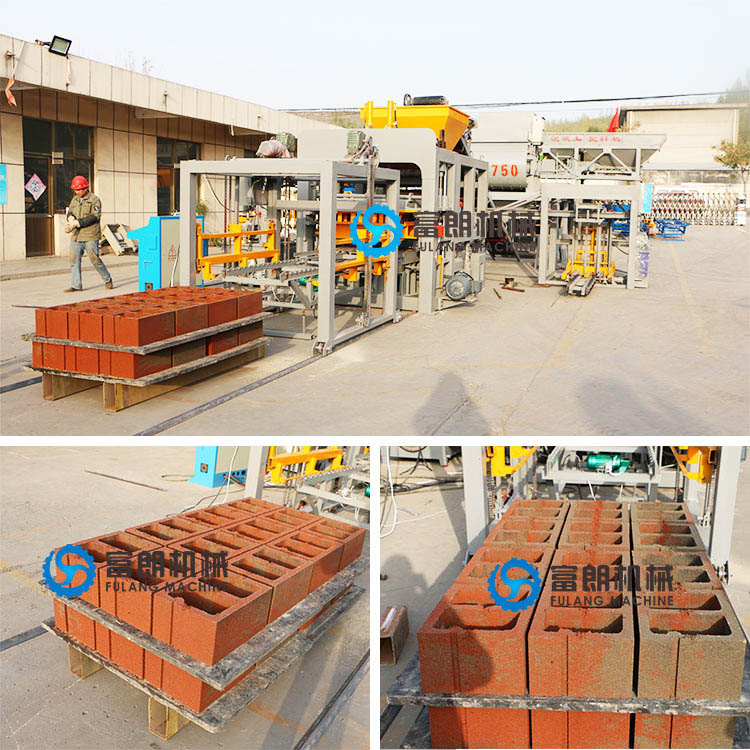 QTF15-15 fully automatic concrete block making machine